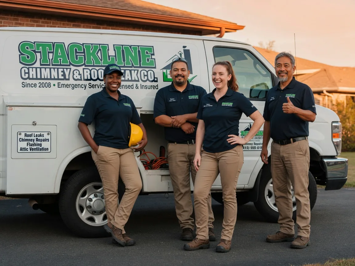 Chimney flashing repair company in Lincoln, AR